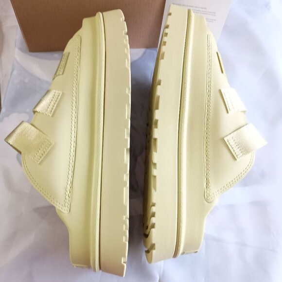 UGG Goldenglow Slide Platform Sandals NIB Women’s 10 Golden Apple - Picture 5 of 11